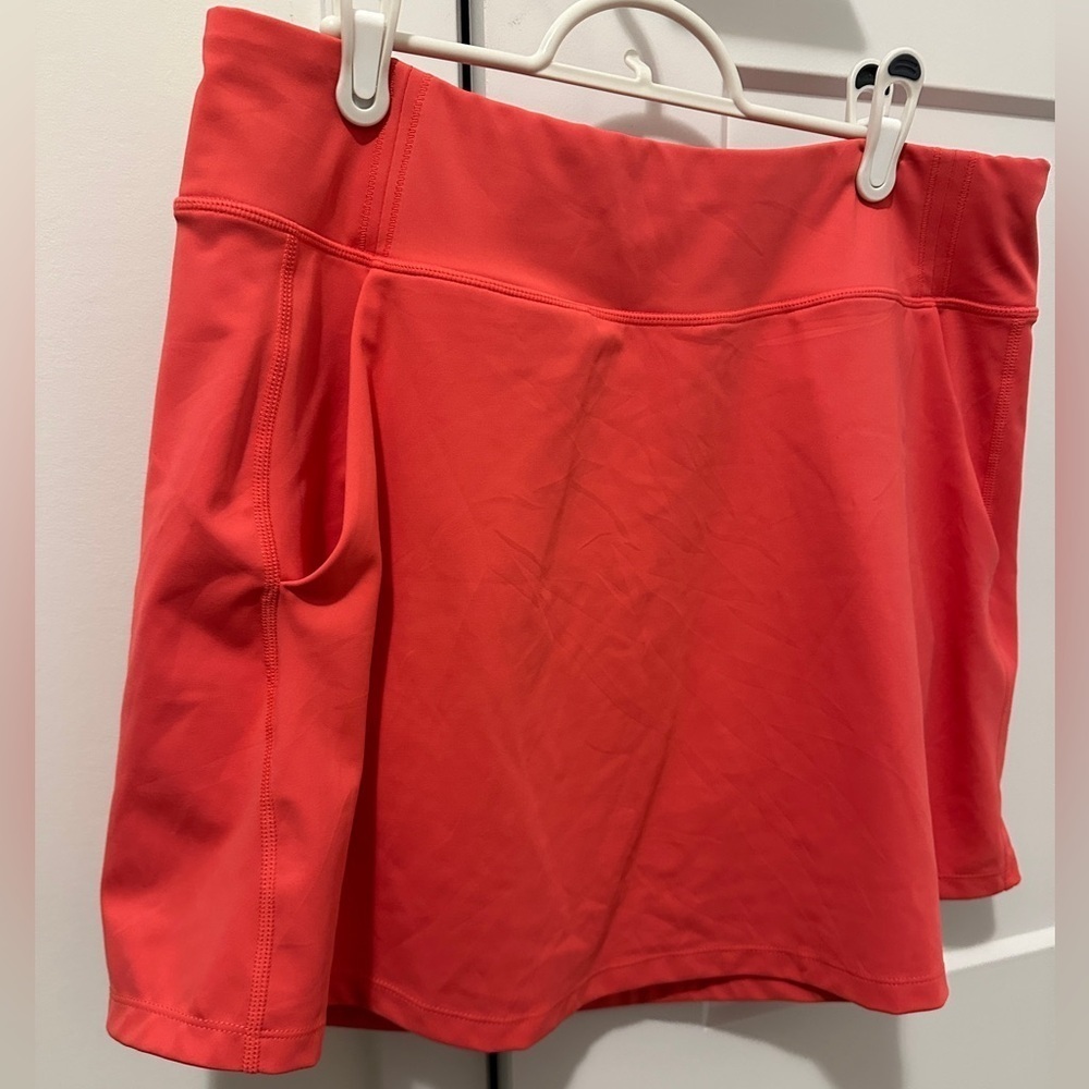 Lole Pull On Active Skort in Coral Size Large Women’s - Picture 5 of 12